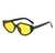AUGEN Modern Cat Eye Plastic Unisex Sunglasses UV 400 Protected Large Size (183-C4)