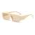 AUGEN Modern Rectangular Plastic Unisex Sunglasses UV 400 Protected Large Size (187-C9)