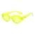 AUGEN Modern Oval Plastic Women Sunglasses UV 400 Protected Medium Size (191-C3)