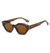 AUGEN Modern Oval Plastic Unisex Sunglasses UV 400 Protected Medium Size (193-C9)