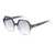 AUGEN Casual Hexagonal Plastic Unisex Sunglasses UV 400 Protected Large Size (197-C3)