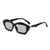 AUGEN Modern Hexagonal Plastic Unisex Sunglasses UV 400 Protected Large Size (199-C4)