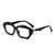 AUGEN Modern Hexagonal Plastic Unisex Sunglasses UV 400 Protected Large Size (199-C7)