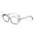 AUGEN Modern Hexagonal Plastic Unisex Sunglasses UV 400 Protected Large Size (199-C8)