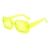 AUGEN Classic Rectangular Plastic Unisex Sunglasses UV 400 Protected Medium Size (207-C10)