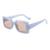 AUGEN Classic Rectangular Plastic Unisex Sunglasses UV 400 Protected Medium Size (207-C6)