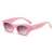 AUGEN Classic Cat Eye Plastic Unisex Sunglasses UV 400 Protected Medium Size (208-C2)