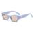 AUGEN Classic Cat Eye Plastic Unisex Sunglasses UV 400 Protected Medium Size (208-C3)