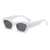 AUGEN Classic Cat Eye Plastic Unisex Sunglasses UV 400 Protected Medium Size (208-C4)