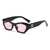 AUGEN Classic Cat Eye Plastic Unisex Sunglasses UV 400 Protected Medium Size (208-C8)