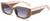 AUGEN Classic Oval Sunglasses UV 400 Protected Unisex Medium Size (225-C2)