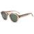 AUGEN Acetate Polarized Sunglasses for Men & Women – Stylish Retro Square Frame, 1.1mm Polarized Lens, UV Protection Eyewear (M233-C2)