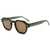 AUGEN Acetate Polarized Sunglasses for Men & Women – Stylish Retro Square Frame, 1.1mm Polarized Lens, UV Protection Eyewear (M233-C4)