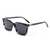 AUGEN Polarized Sunglasses | Square Acetate Frame | 1.10mm HD Polarized Lenses | UV Protection | Classic Design for Men & Women (M236-C2)