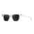AUGEN Unisex Classic Square Sunglasses | Anti-Slip Frame | Designer Metal Pin | UV Protection | Multiple Lens Colors | Stylish Eyewear for Men & Women (M239-C3)