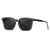 AUGEN Polarized Square Sunglasses for Men | Stylish UV Protection Eyewear with Anti-Slip Temple & 5-Barrel Hinge | Premium Frame for Outdoor, Travel, Driving  (M241-C4)