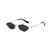 AUGEN Full Metal Sunglasses for Men & Women | UV400 Protected Hexagonal Frame | Trendy Retro Small Size Sunglasses for Stylish Look | Lightweight Unisex Sunglasses (M249-C1)
