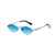 AUGEN Full Metal Sunglasses for Men & Women | UV400 Protected Hexagonal Frame | Trendy Retro Small Size Sunglasses for Stylish Look | Lightweight Unisex Sunglasses (M249-C4)