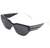 Augen Frameless Sunglasses for Women & Men – Trendy Oversized Shield Shades with Metal Arms, UV400 Protection, Lightweight Fashion Eyewear for Streetwear & Daily Style (M252-C1)