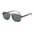 AUGEN Geometric Square Sunglasses for Men & Women | UV400 Protective Fashion Eyewear | Lightweight PC+CP Frame (M258-C2)
