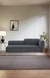 neudot Diva RHS Sofa Chaise Lounger with Golden Legs for Living Room|Bedroom|2 Person Sofa|Diwan|Premium Fabric | Solid Wood Frame|2 Seater (Colour : Graphite Grey (DIY))