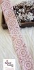 Creative Thread Works Pink Base Embroidered Trim