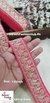 Gajri Pearl & Sequence Fabric Lace