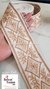 White Obsidiam Floral Weave Embroidery Designer Trim