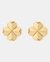 Spade Flower Studs