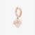 Disco Pansy Drop Earrings