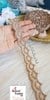 Glittering Golden Waves Embroidered Trim