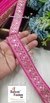 Golden Sequin With Zari Splendor Pink Borders Laces