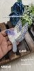 Left Side Facing Light Purple Blue + White Dove Patch