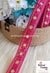 Fuchsia Pink Threaded Embroidery Trim