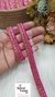 Golden Zari Glimmer Pink Bases Designer Trims