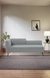 neudot Diva LHS Sofa Chaise Lounger with Black Legs for Living Room|Bedroom|2 Person Sofa|Diwan|Premium Fabric | Solid Wood Frame|2 Seater (Colour : Misty Grey (DIY))