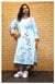 Ladies Linen Long Handpainted Tunic Kurti