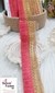 Shimmer Gajri / Carrot Thread Tassel Lace