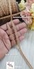 Rose Gold Zari Jhalar Dori Lace
