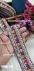 Sabyasachi Inspired Deep Wine Embroidery Lace – 48122-Emb