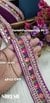 Sabyasachi Inspired Majestic Magenta Embroidery Lace – 48122-Emb
