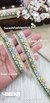 Color 1 Multi-Color Floral Embroidery Beige Net Lace