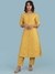 Yellow Basle Solid Suit Set