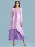 Lavender Tarini Print Long Dress