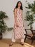 Off White Floral Print Suit Set