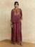 Burgandy Sarang Co-Ord Set