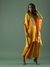 Mustard Solid Kurta Set