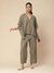 Olive Shailza Solid Co-Ord Set