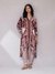 Wine Kashumi Kurta Set