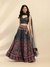 Blue Elsie Lehenga Set